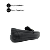 Sailor Metal Bit Men's Shoes - Black Leather WP