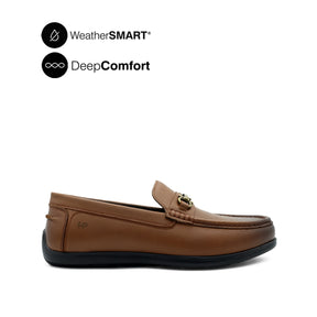 Sailor Metal Bit Men's Shoes - Deep Tan Leather WP Hush Puppies Philippines