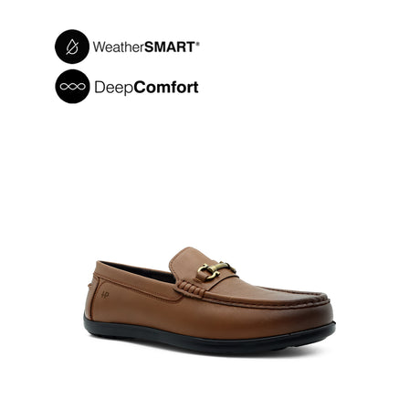 Sailor Metal Bit Men's Shoes - Deep Tan Leather WP Hush Puppies Philippines