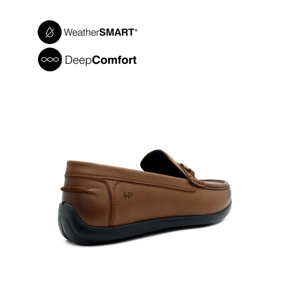 Sailor Metal Bit Men's Shoes - Deep Tan Leather WP Hush Puppies Philippines
