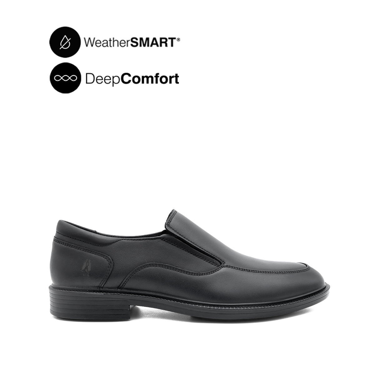 Ryder Slip On AT Men's Shoes - Black Leather WP