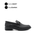 Ryder Metal Bit Men's Shoes - Black Leather WP