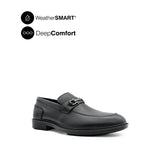 Ryder Metal Bit Men's Shoes - Black Leather WP