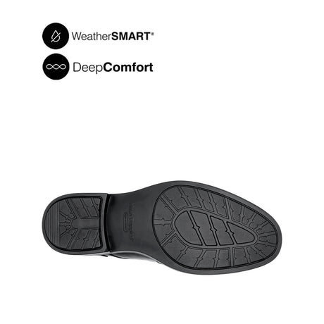 Ryder Metal Bit Men's Shoes - Black Leather WP