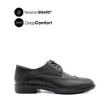 Ryder Lace Up WT Men's Shoes - Black Leather WP