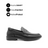 Ryder Penny Men's Shoes - Black Leather WP Hush Puppies Philippines