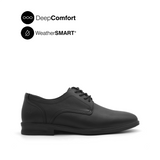 Pierre Lace Up PT Men's Shoes - Black Leather WP