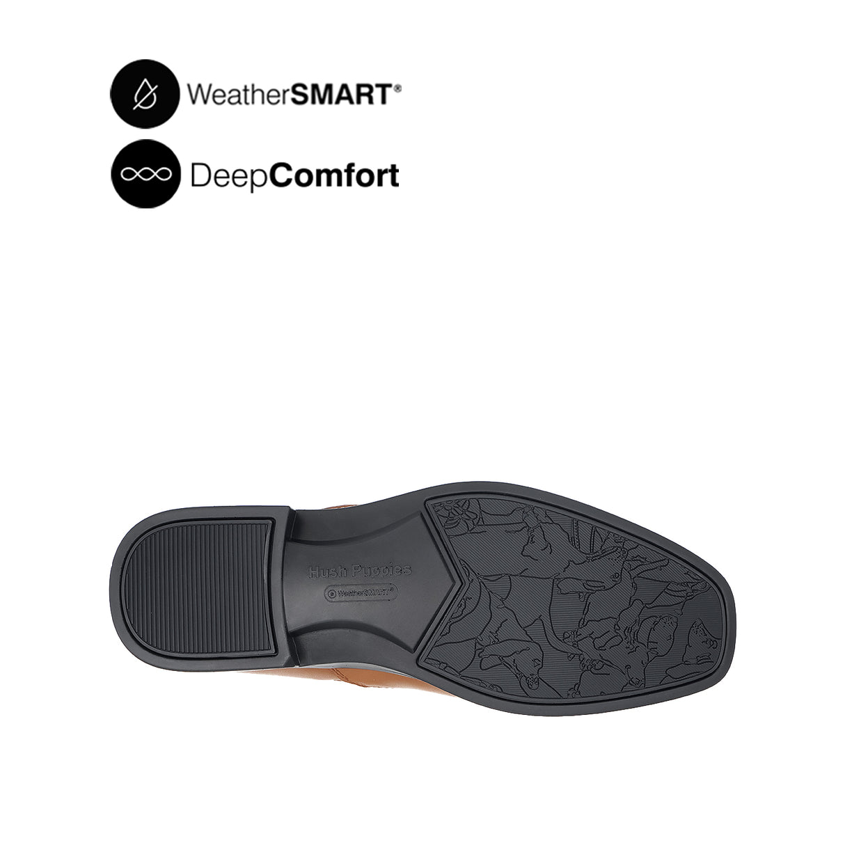 Pierre Chelsea Plain Toe Boots Men's Shoes - Tan Leather Waterproof