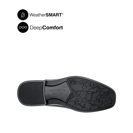 Pierre Slip On BT Men's Shoes - Black Leather WP
