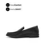 Pierre Slip On MT Men's Shoes - Black Leather WP