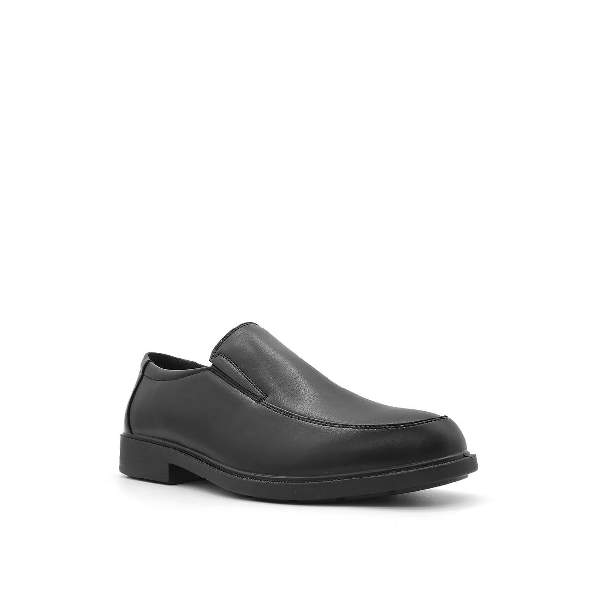 Shawn Slip On AT Men's Shoes - Black Leather