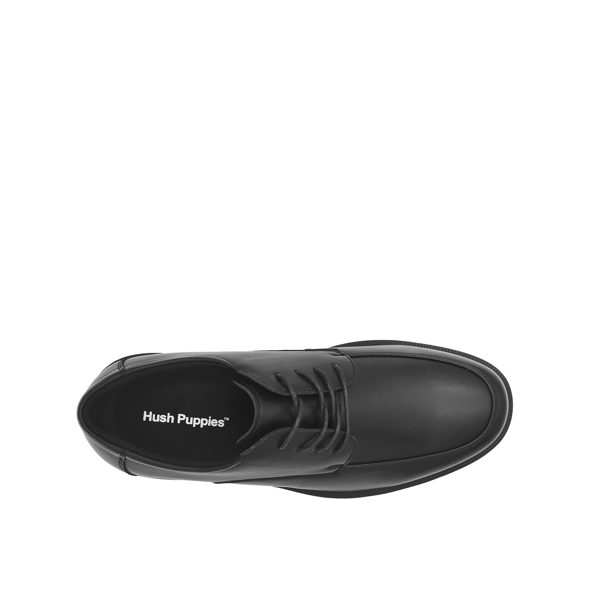 Shawn Lace Up AT Men's Shoes - Black Leather