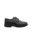 Teague Lace Up Men's Shoes - Black Leather Hush Puppies Philippines