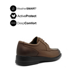 Theo Lace Up AT Men's Shoes - Deep Tan Leather WP Hush Puppies Philippines