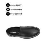 Theo Slip On AT Men's Shoes - Black Leather WP Hush Puppies Philippines