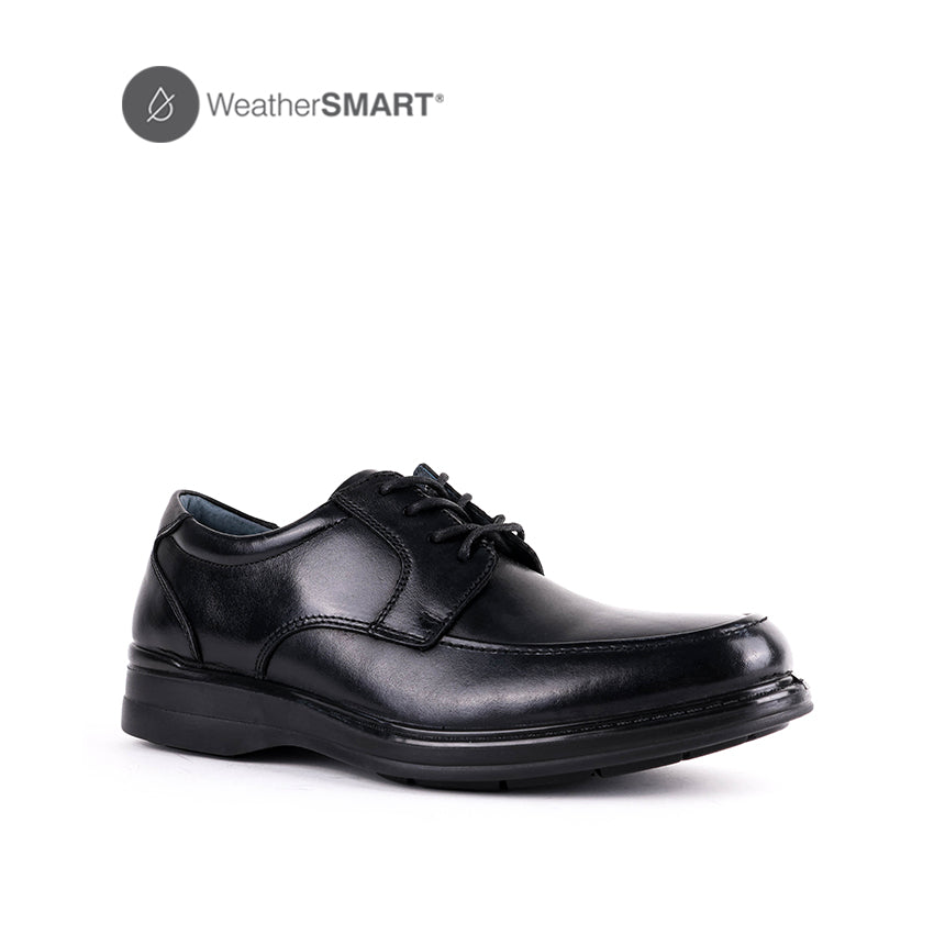 Fargo Lace Up At Men's Shoes - Black Leather WP