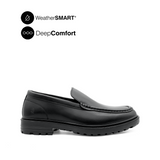 Napoleon Mocc Toe Men's Shoes - Black Leather WP Hush Puppies Philippines