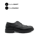 Napoleon Lace Up WT Men's Shoes - Black Leather WP Hush Puppies Philippines