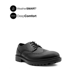 Napoleon Lace Up WT Men's Shoes - Black Leather WP Hush Puppies Philippines