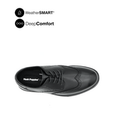 Napoleon Lace Up WT Men's Shoes - Black Leather WP Hush Puppies Philippines