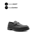 Napoleon Metal Bit Men's Shoes - Black Leather WP Hush Puppies Philippines