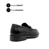 Napoleon Metal Bit Men's Shoes - Black Leather WP Hush Puppies Philippines