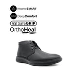 Loki Chukka Men's Boots -  Black Leather WP