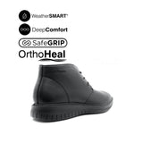 Loki Chukka Men's Boots -  Black Leather WP