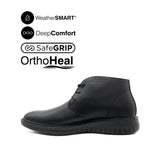 Loki Chukka Men's Boots -  Black Leather WP