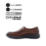 Loki Slip On AT Men's Shoes - Deep Tan Leather WP
