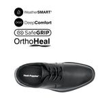 Loki Lace Up PT Men's Shoes - Black Leather WP
