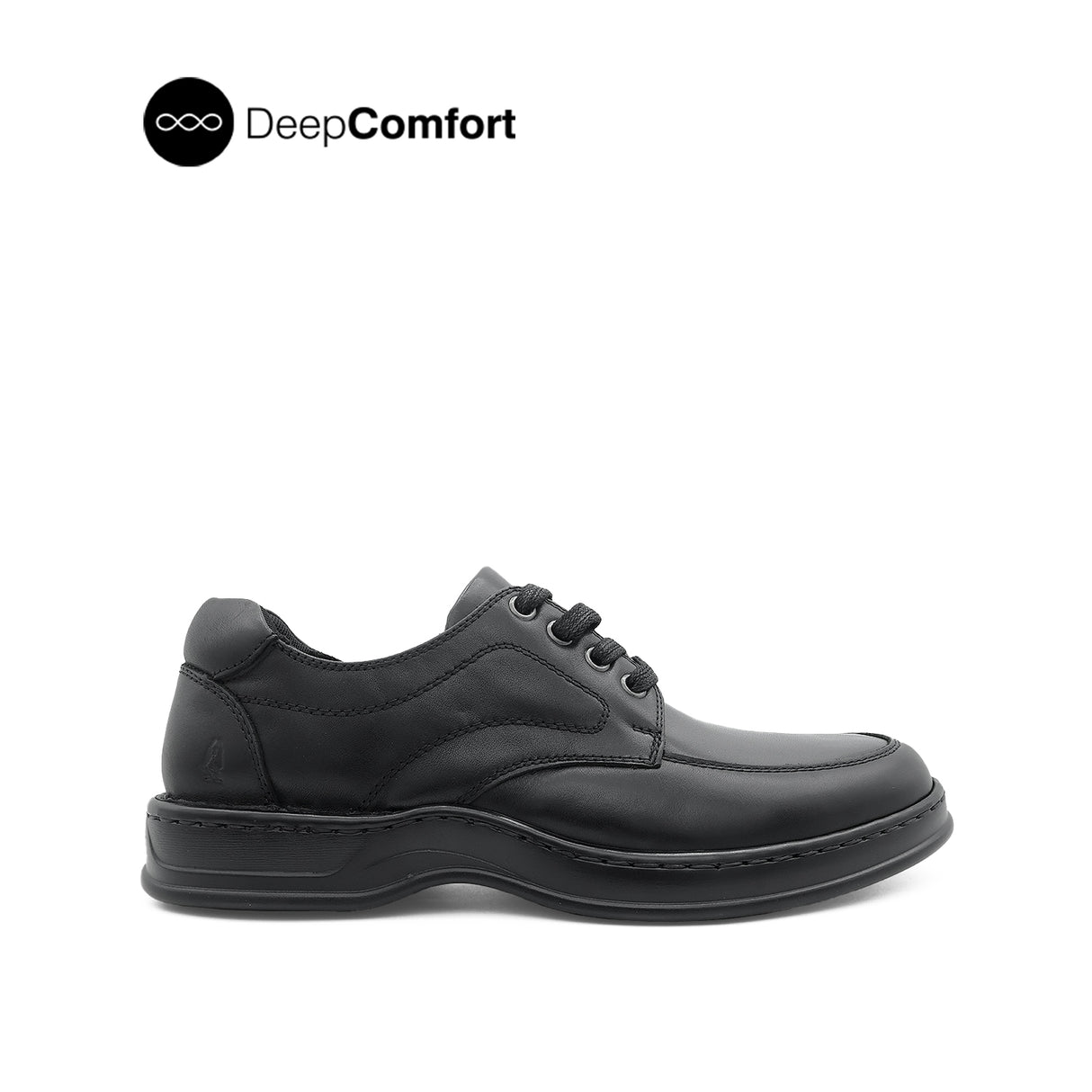 Rocco Lace Up Men's Shoes - Black Leather