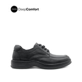 Rocco Lace Up Men's Shoes - Black Leather