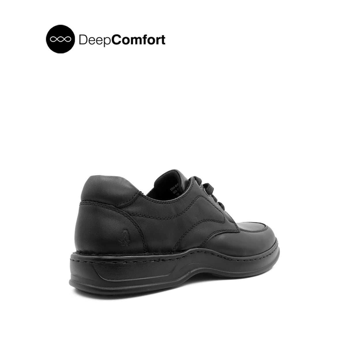 Rocco Lace Up Men's Shoes - Black Leather