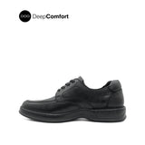 Rocco Lace Up Men's Shoes - Black Leather