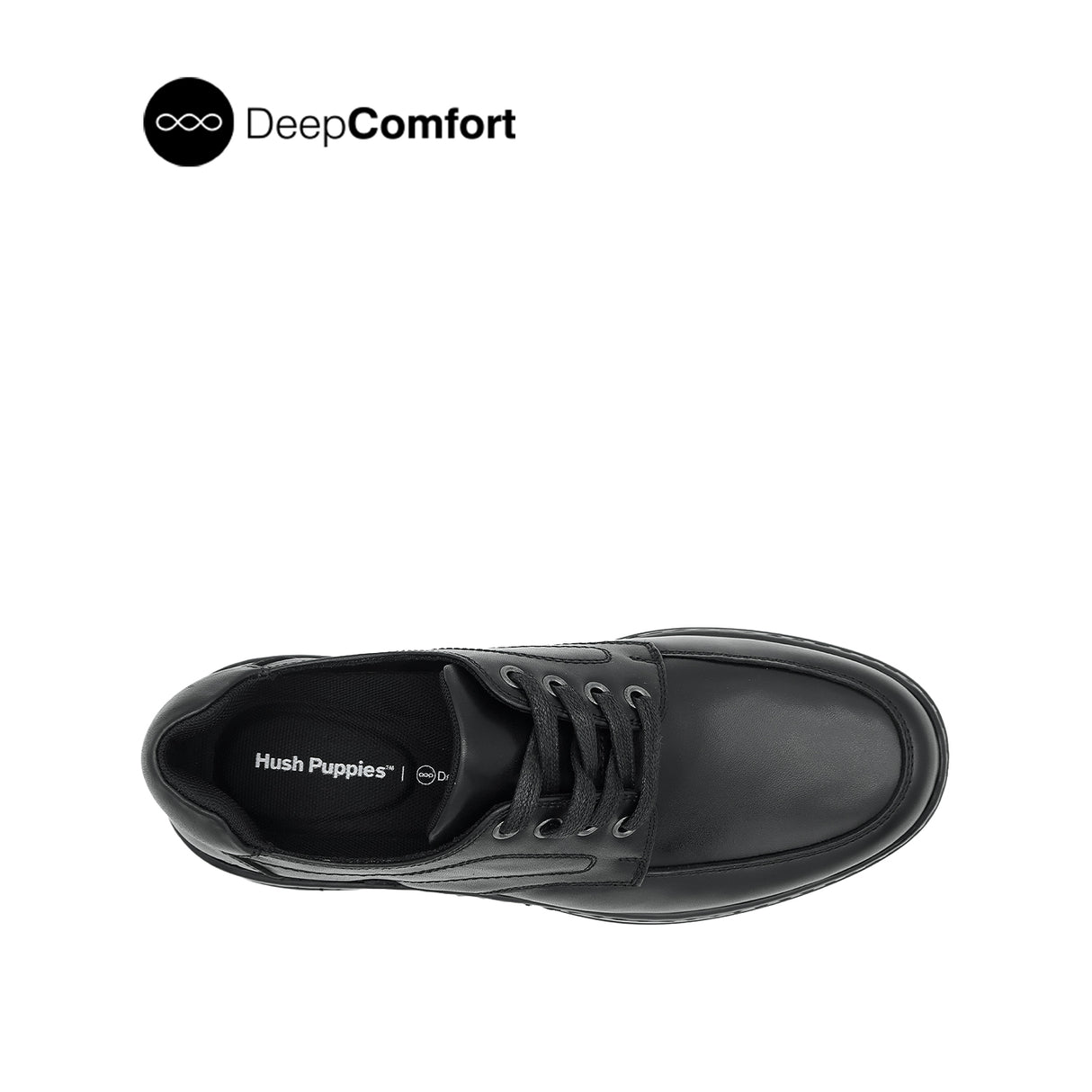 Rocco Lace Up Men's Shoes - Black Leather