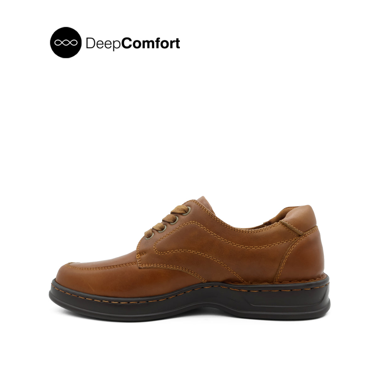 Rocco Lace Up Men's Shoes - Tan Leather
