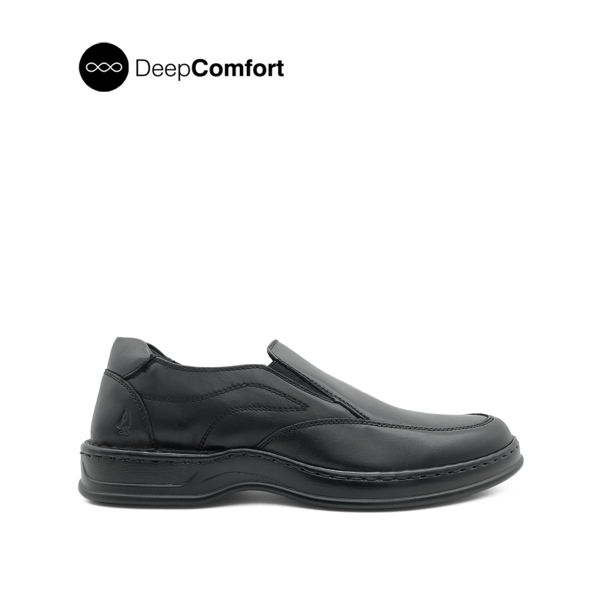 Rocco Slip On Men's Shoes - Black Leather