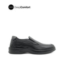 Rocco Slip On Men's Shoes - Black Leather