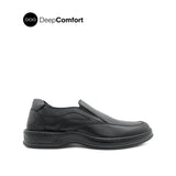 Rocco Slip On Men's Shoes - Black Leather