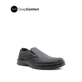 Rocco Slip On Men's Shoes - Black Leather