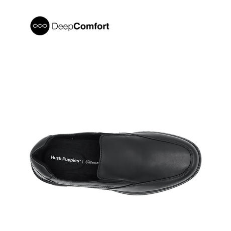 Rocco Slip On Men's Shoes - Black Leather