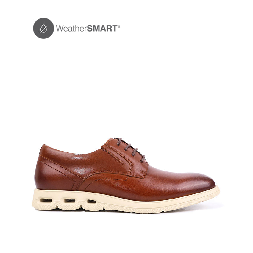 Discount on Hush Puppies  shoes - SKU: Edric LU PT Men's Shoes - Deep Tan Leather WP