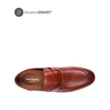 Edric Penny Men's Shoes - Reddish Brown Leather WP