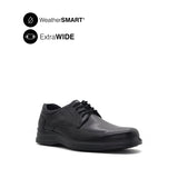 Faddey Lace Up PT Men's Shoes - Black Leather WP