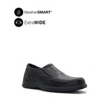Faddey Slip On AT Men's Shoes - Black Leather WP