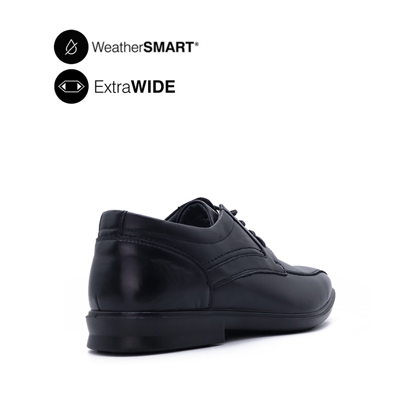 Camden LU BT Men's Shoes - Black Leather WP – Hush Puppies Philippines