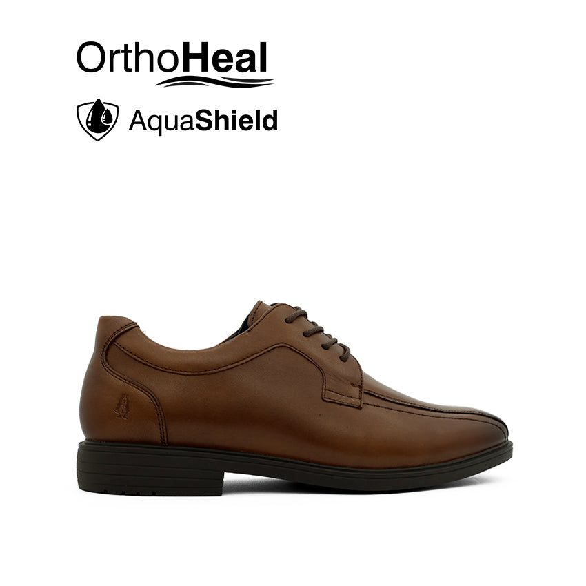 Discount on Hush Puppies  shoes - SKU: Jameson Lace Up BT Men's Shoes - Deep Tan Leather
