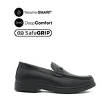 Jerry Bit Men's Shoes - Black Leather WP