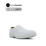 Jerry Slip On PT Men's Shoes - White Leather